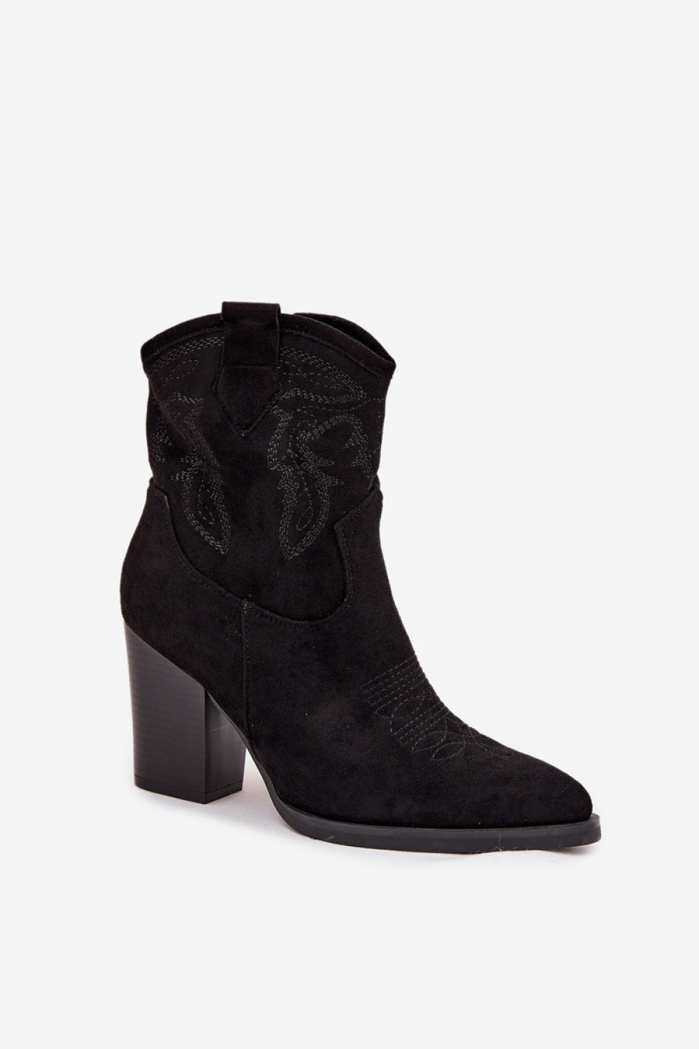 Ankle boots with heel model 220510 Step in style