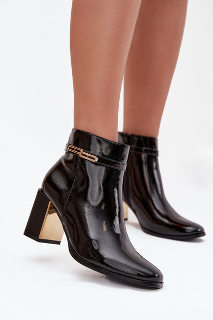Ankle boots with heel model 220691 Step in style