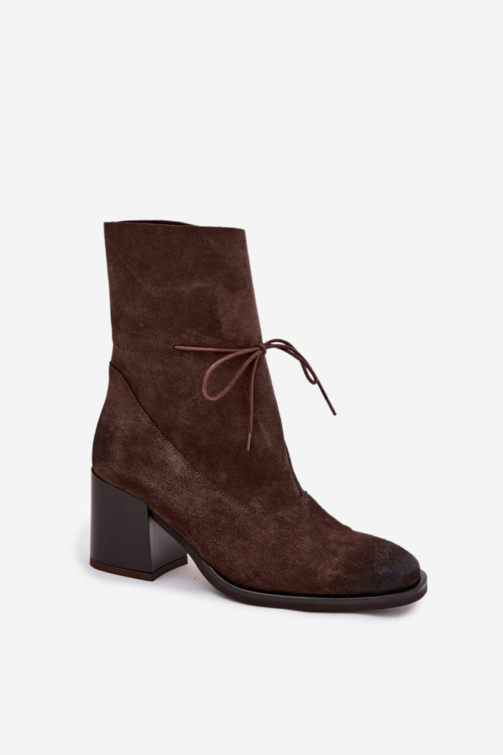 Ankle boots with heels model 220704 Step in style