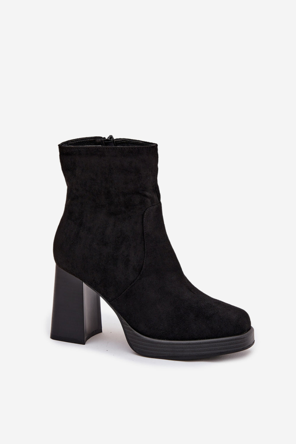 Ankle boots with heel model 220708 Step in style