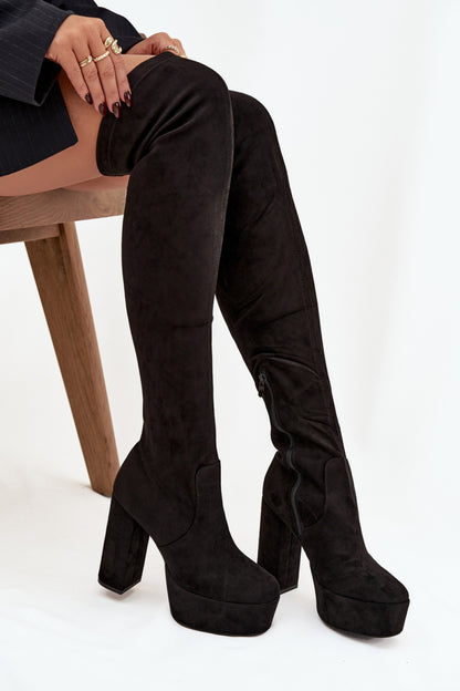 Boots with heels model 220717 Step in style