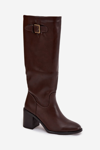 Boots with heels model 220721 Step in style