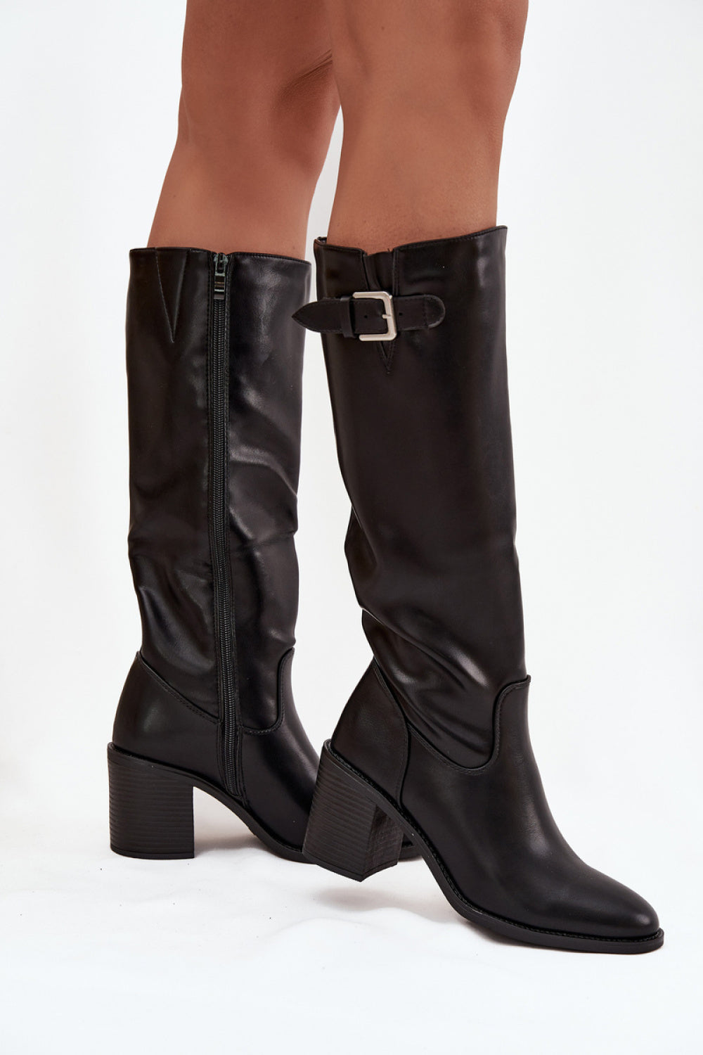 Boots with heels model 220722 Step in style