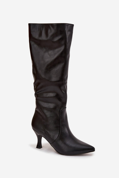 Boots with heels model 220724 Step in style