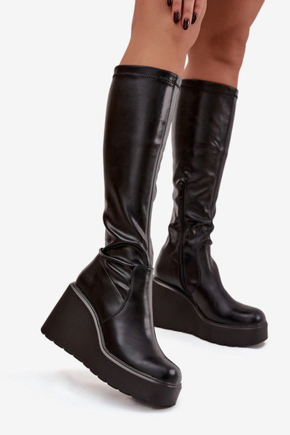 Platform Boots Model 220718 Step in style