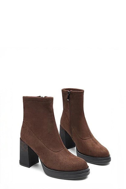 Stiefeletten mit Absatz model 222036 Solea
