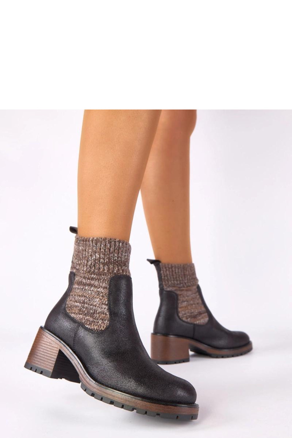 Stiefeletten mit Absatz model 222348 Solea