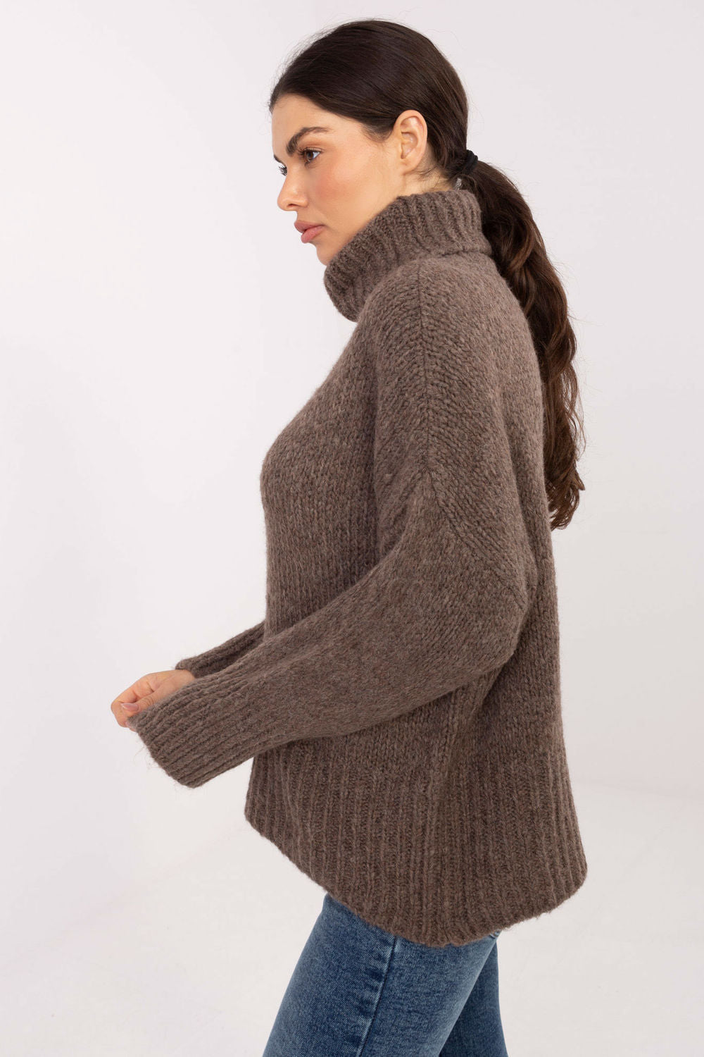 Turtleneck sweater model 223092 Factory Price