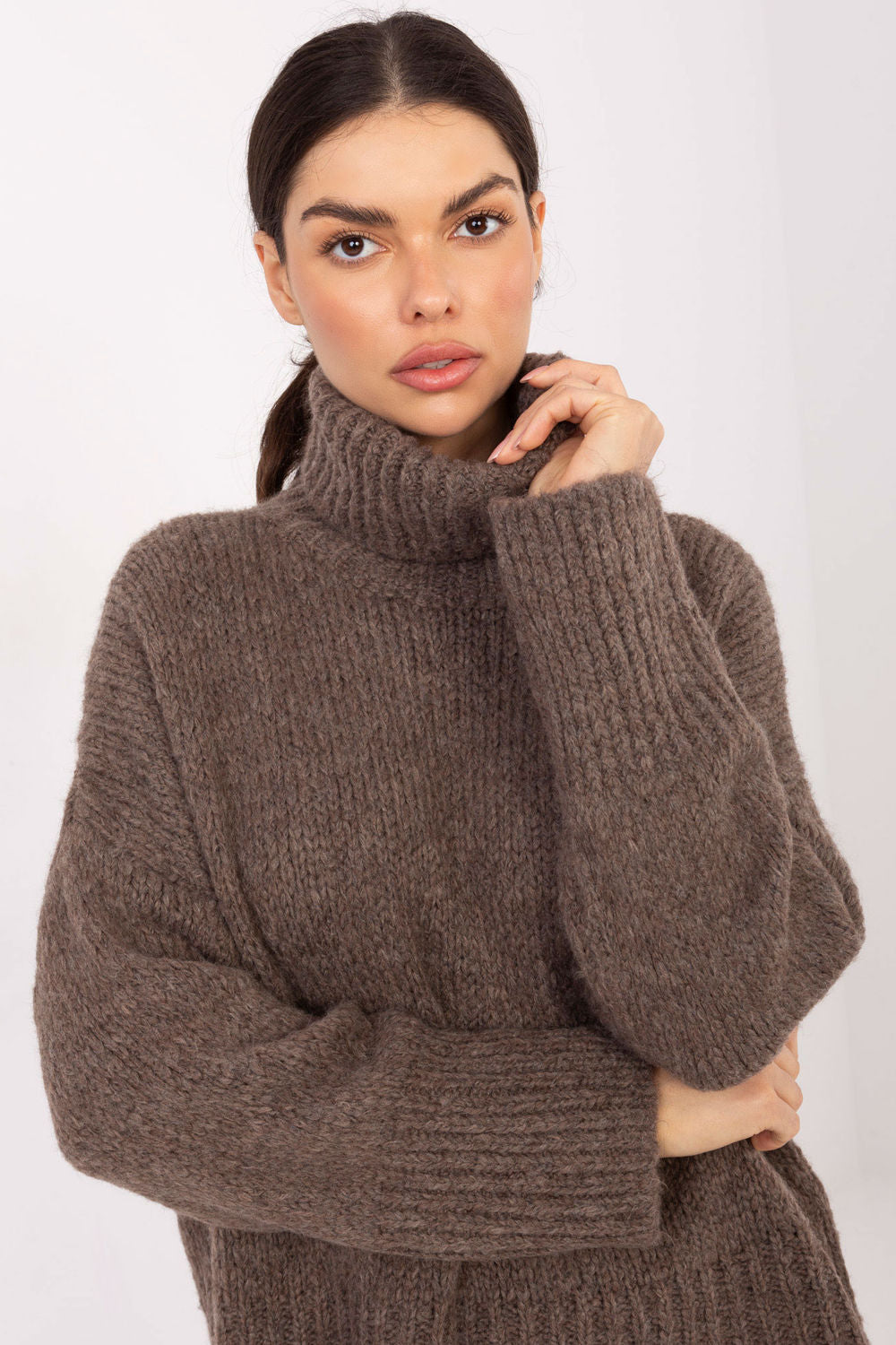 Turtleneck sweater model 223092 Factory Price