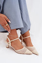 Sandalen mit Absatz model 225215 Step in style