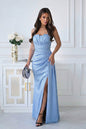 Langes Kleid model 225366 Bicotone