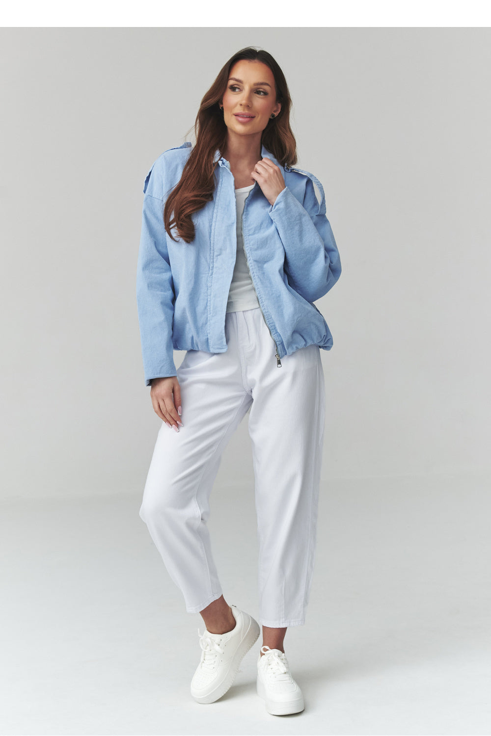 Cordjacke model 225694 Makadamia