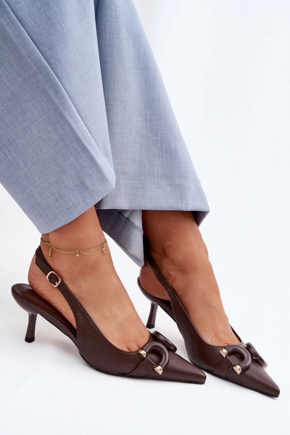 Sandalen mit Absatz model 225956 Step in style