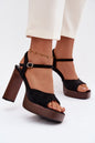 Sandalen mit Absatz model 226118 Step in style