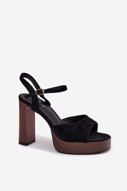 Sandalen mit Absatz model 226118 Step in style