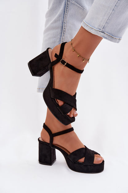 Sandalen mit Absatz model 226332 Step in style