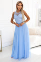 Langes Kleid model 227063 Numoco