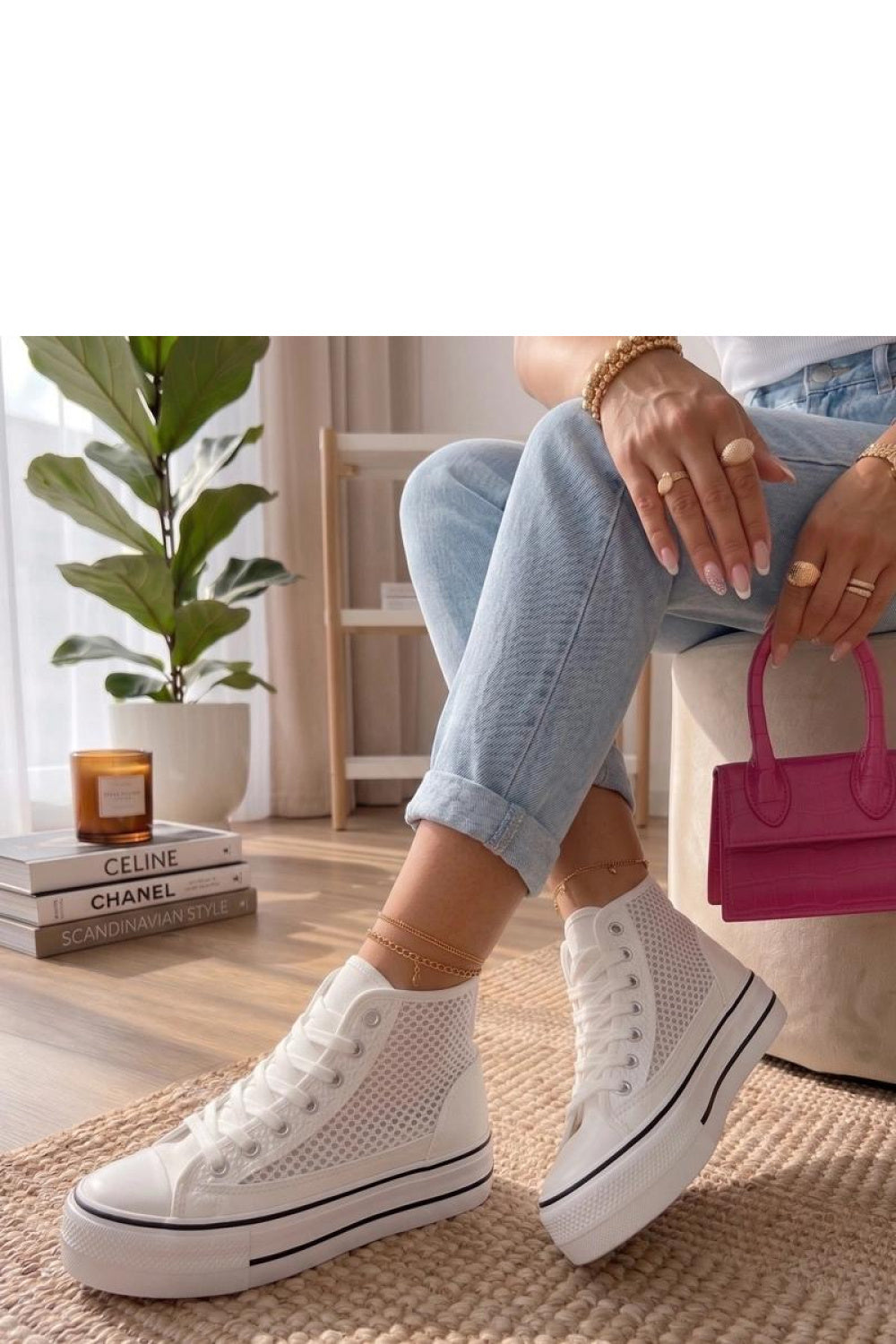 Plateausneaker model 227257 Solea