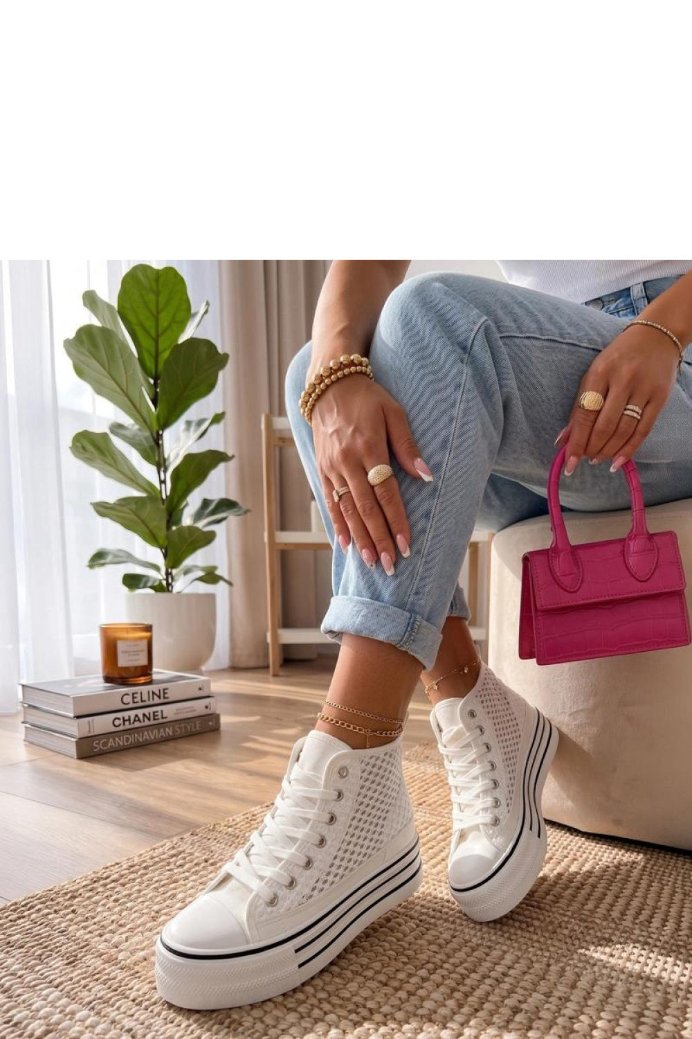 Plateausneaker model 227257 Solea