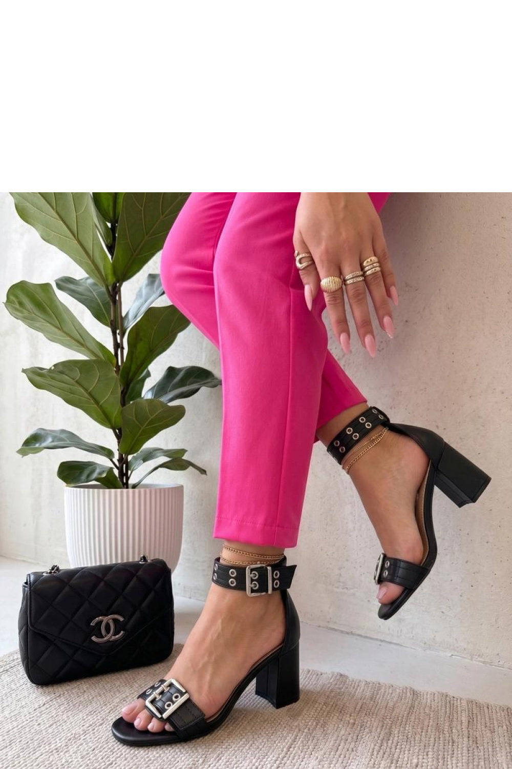 Heeled sandals model 227268 Solea