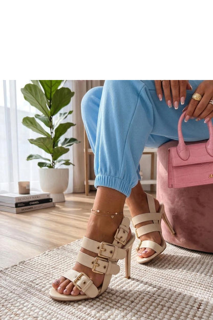 Sandals with heel model 227278 Solea