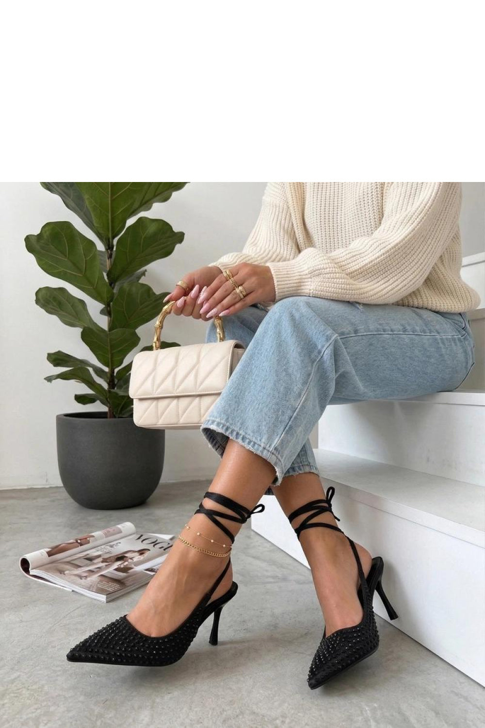 Heeled strappy sandals model 227285 Solea