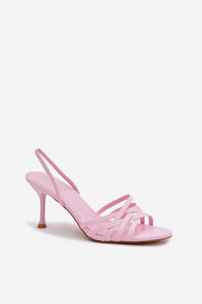 Sandalen mit Absatz model 227436 Step in style