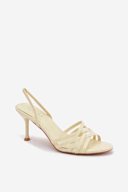 Sandalen mit Absatz model 227437 Step in style