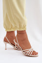 Sandalen mit Absatz model 227438 Step in style