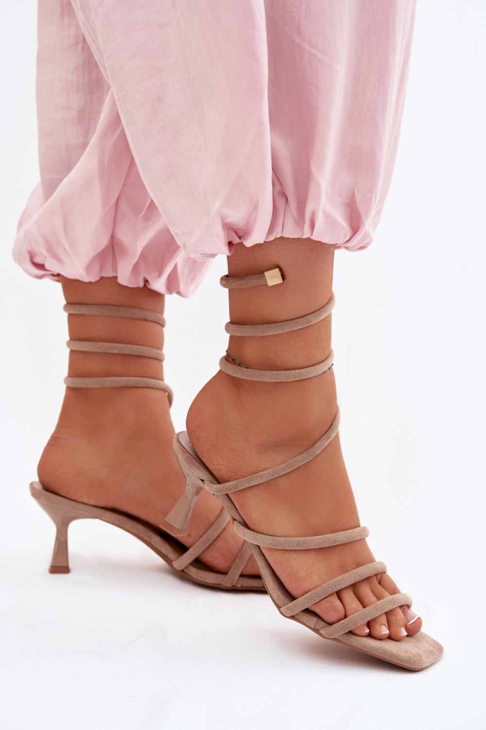 Sandalen mit Absatz model 227452 Step in style