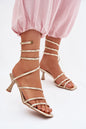 Sandalen mit Absatz model 227453 Step in style