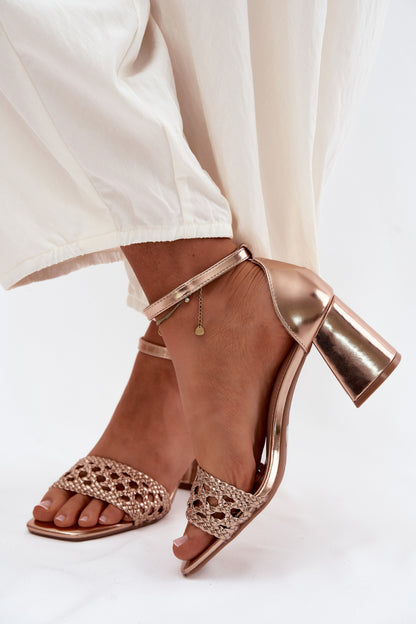 Sandalen mit Absatz model 227454 Step in style