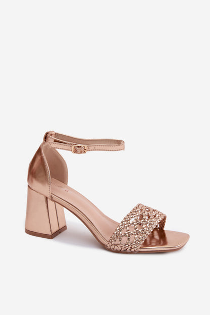 Sandalen mit Absatz model 227454 Step in style