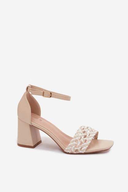 Sandalen mit Absatz model 227455 Step in style
