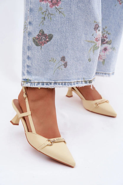 Sandalen mit Absatz model 227447 Step in style