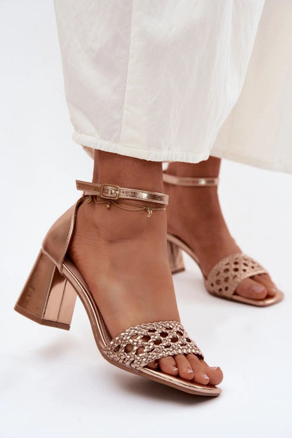 Sandalen mit Absatz model 227454 Step in style