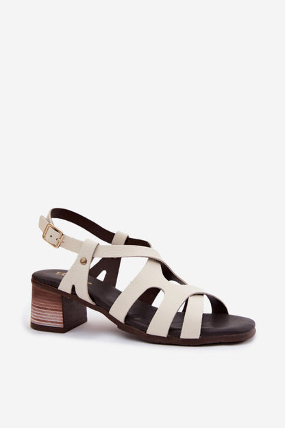 Sandalen mit Absatz model 227908 Step in style