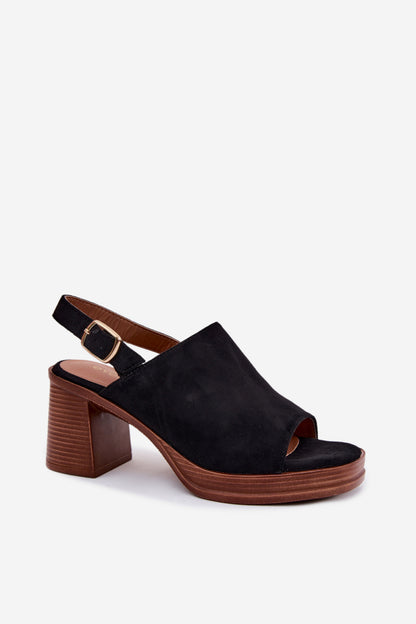 Sandalen mit Absatz model 227914 Step in style