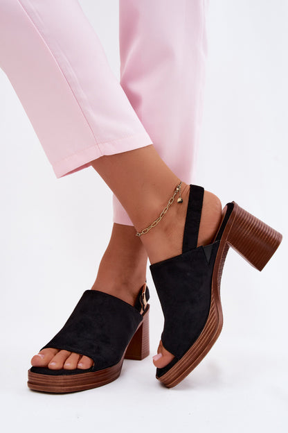 Sandalen mit Absatz model 227914 Step in style