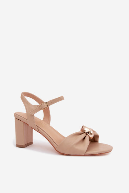 Sandalen mit Absatz model 227922 Step in style