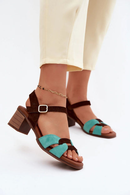 Sandalen mit Absatz model 227911 Step in style