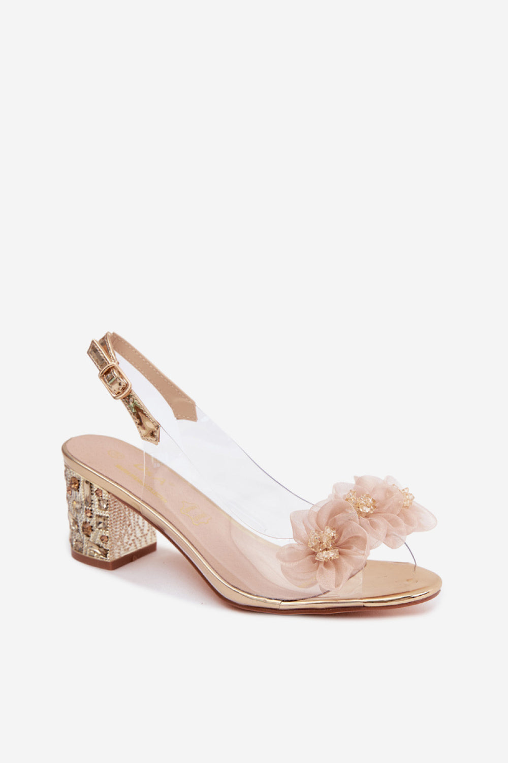 Sandalen mit Absatz model 228104 Step in style
