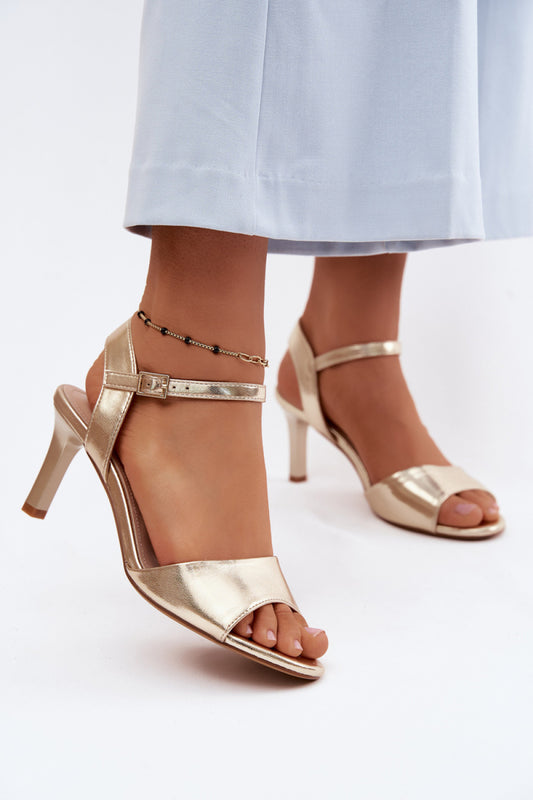 Sandalen mit Absatz model 228106 Step in style