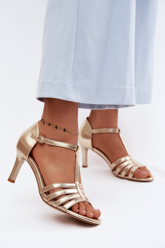Sandalen mit Absatz model 228109 Step in style