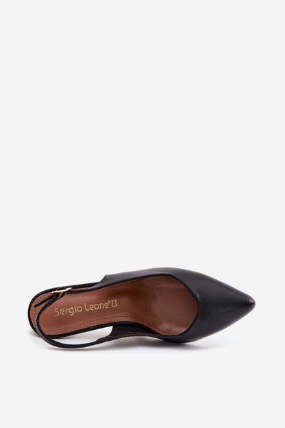 Sandalen mit Absatz model 228111 Step in style