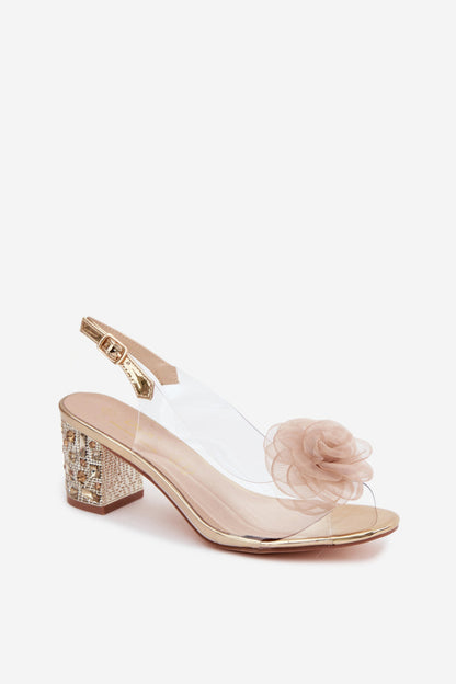 Sandalen mit Absatz model 228122 Step in style