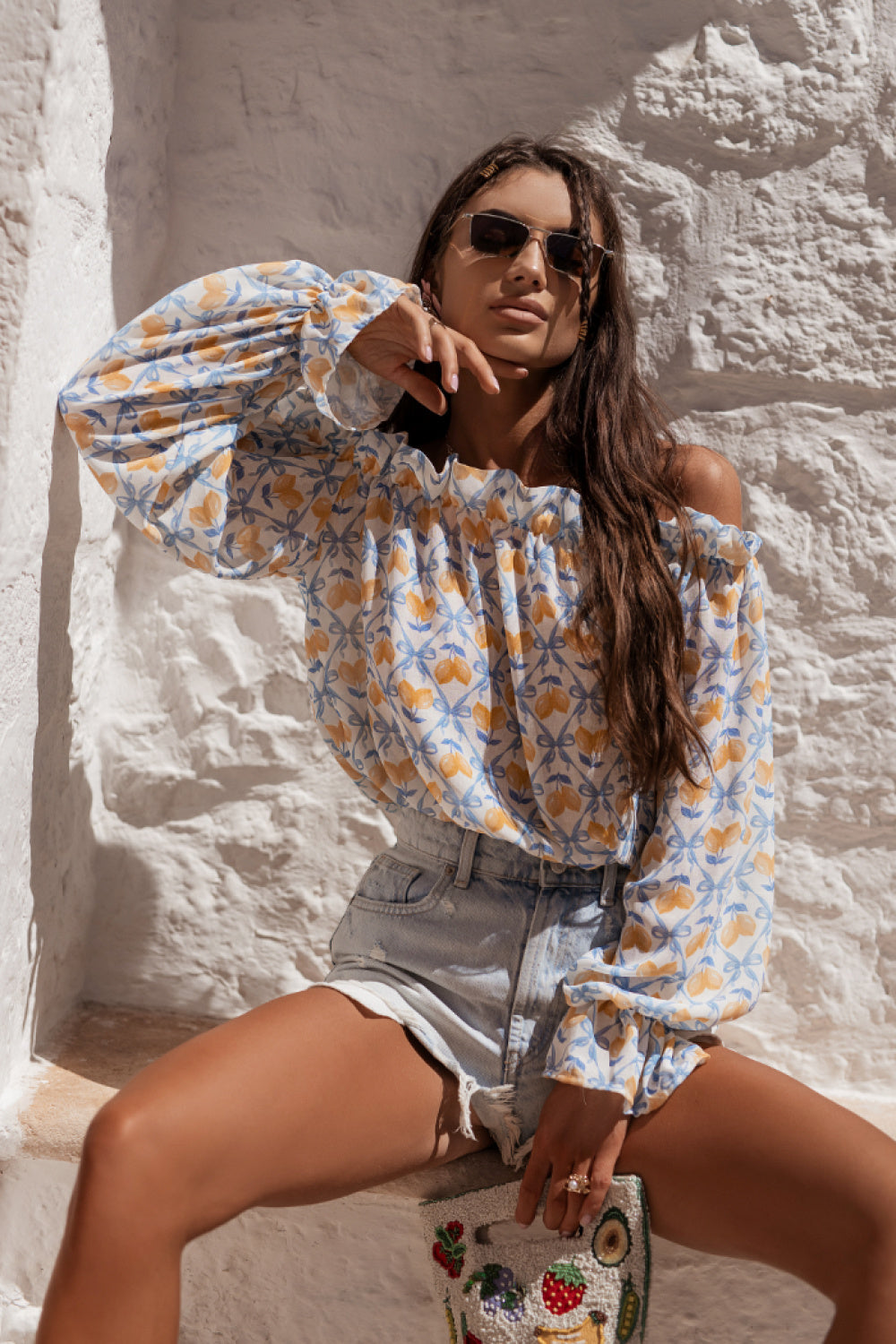 Bluse model 228148 LaBalancia
