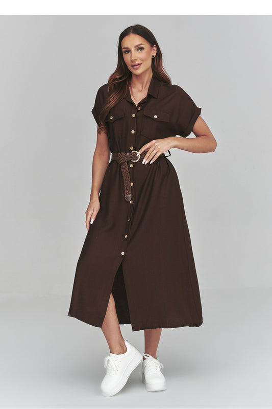 Alltagskleid model 228281 Makadamia