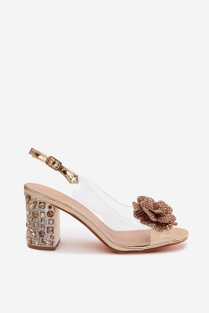 Sandalen mit Absatz model 228404 Step in style