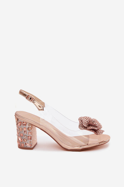 Sandalen mit Absatz model 228405 Step in style